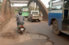 Danger on Kuloor bridge due to lack of care